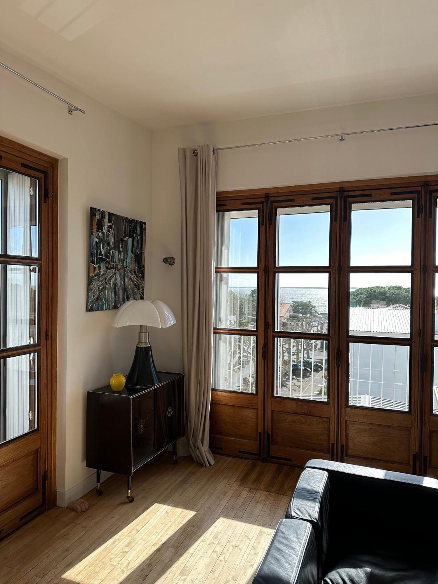 Superbe T4 Vue Mer A Royan, 2 Min A Pied Des Plages Apartment Luaran gambar